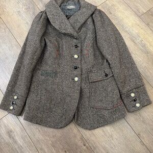 Joe Browns Classic Brown Tweed Blazer 12